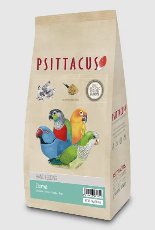 Psittacus Hand Feeding Parrot 1kg – KS Pets Hub