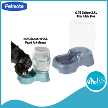 Load image into Gallery viewer, Petmate Pet Cafe Gravity Water Bowl 0.25 Gallon(0.95L) / 0.75 Gallon(2.8L) Pet Drinker