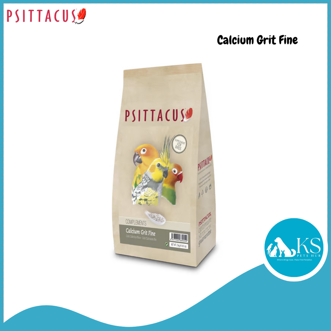 Psittacus Calcium Grit Fine 2kg