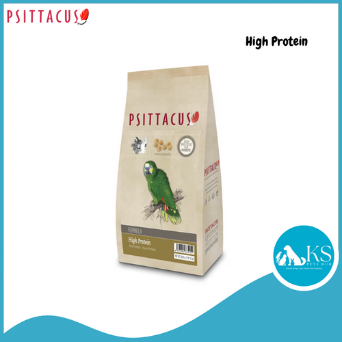 Psittacus High Protein Parrot Bird Food 800g/3kg