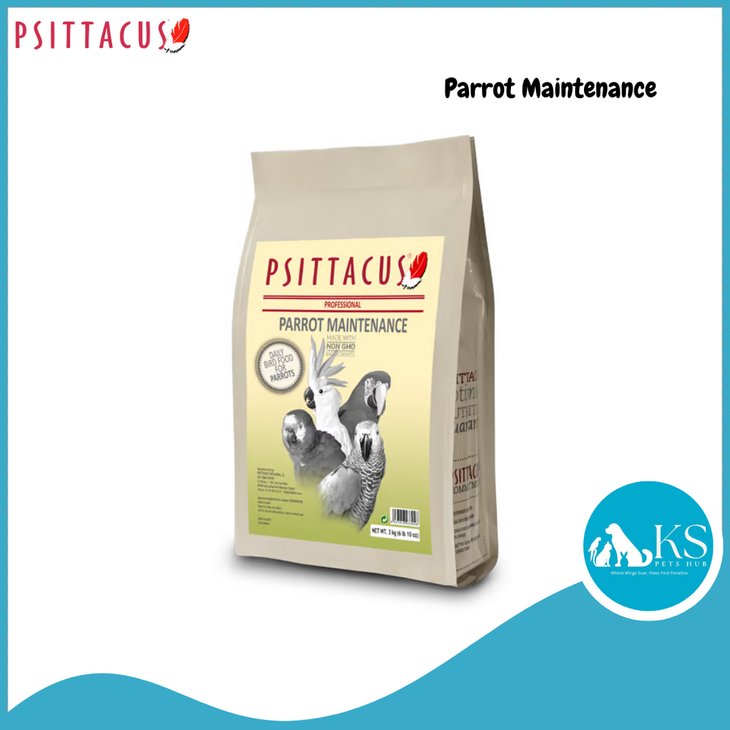 Psittacus Parrot Maintenance 3kg Bird Food Diet