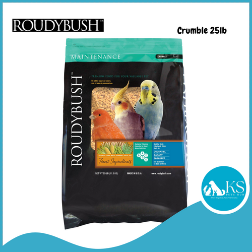 RoudyBush Daily Maintenance Crumble 25lb