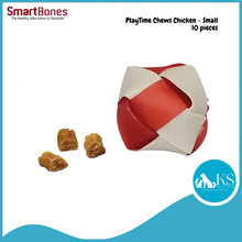 Load image into Gallery viewer, SmartBones PlayTime Chews Chicken / Peanut Butter - 10 Small
