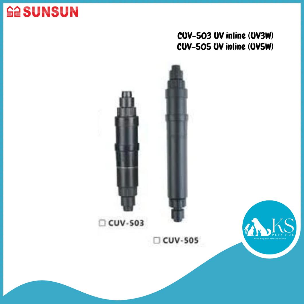 SUNSUN CUV UV inline CUV-503/CUV-505 Fish & Aquatic