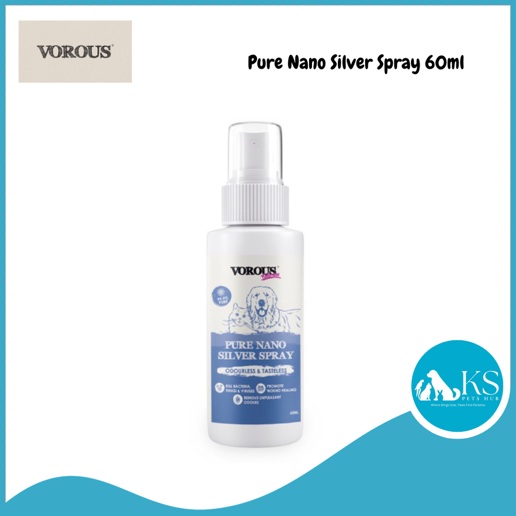 Vorous Wellness Pure Nano Silver Spray 60ml
