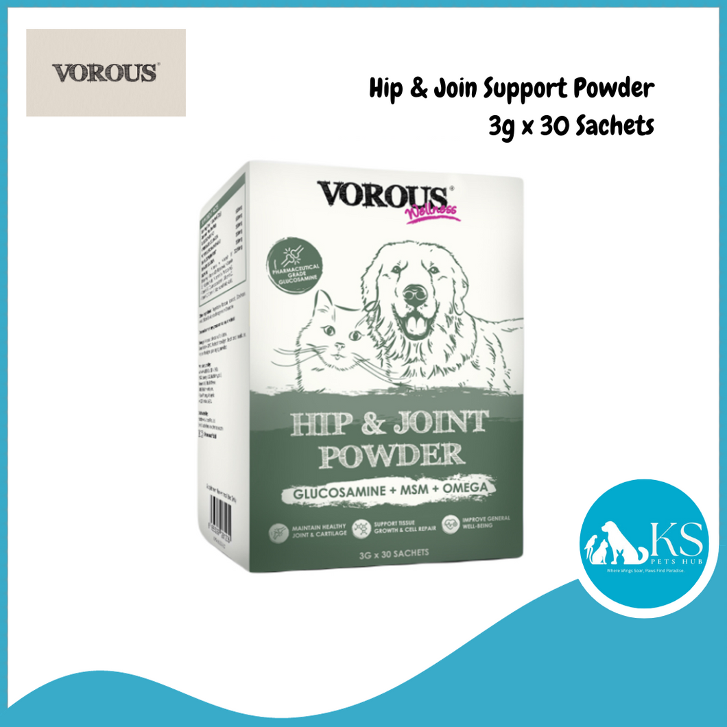 Vorous Wellness Hip & Joint Powder 3g x 30 Sachets