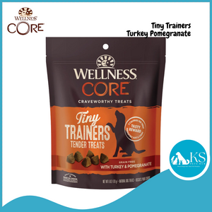 Wellness Core Tiny Trainers Tender Treats Turkey & Pomegranate 6oz
