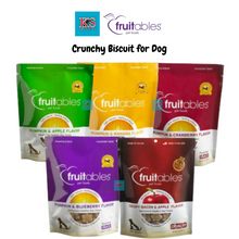 Load image into Gallery viewer, Fruitables Crunchy Biscuit for Dog Assorted Flavors - 5 Flavors - 7oz