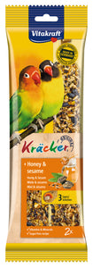 Vitakraft Birds Kräcker Original + Honey & Sesame LoveBird 2pcs