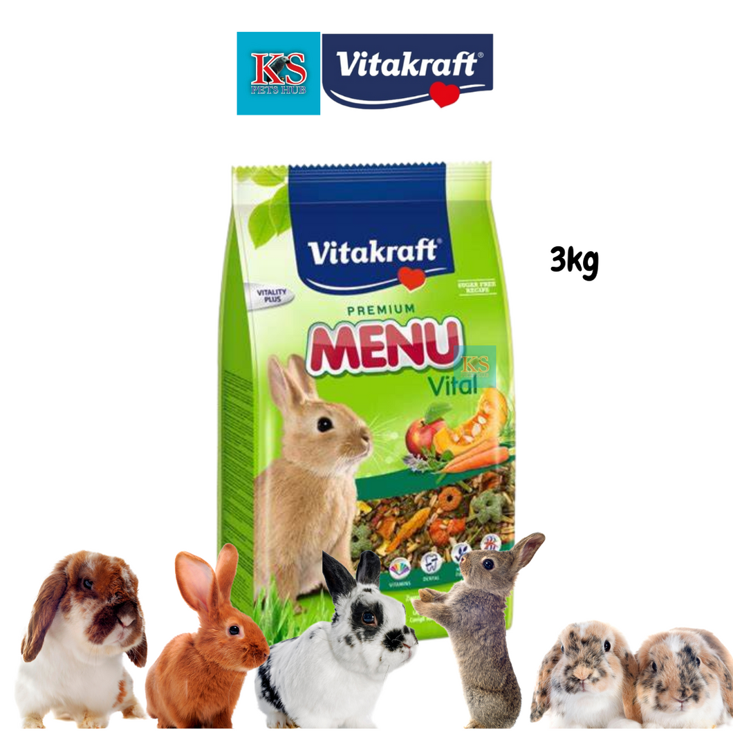 Vitakraft Menu Vital Rabbit food 1kg / 3kg