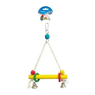 Laroy Bird Toy #4745020 Swing in Rope Wooden Cubes 20cm x 30cm