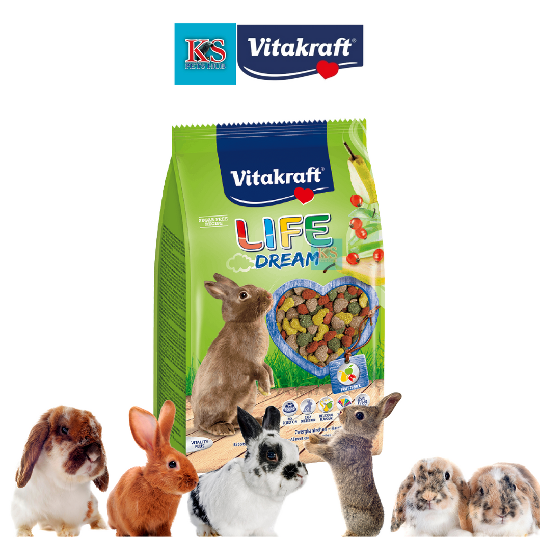 Vitakraft Life Dream Rabbit Food 600g