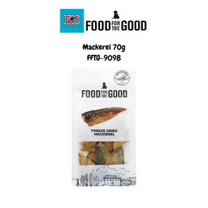 Food For The Good Freeze Dried Treat for Cats Dogs - 10 Options