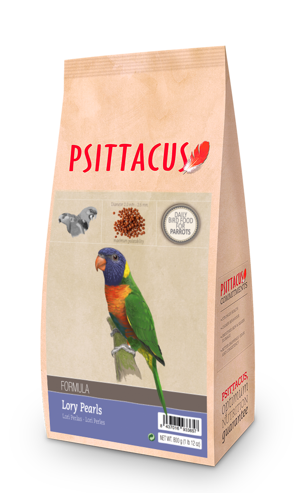Psittacus Lory Pearl Parrot Bird Food 800g
