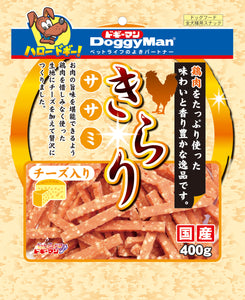 Doggyman Glitter Sasami / Cheese / Sweet Potato 400g Dog Feed Treats
