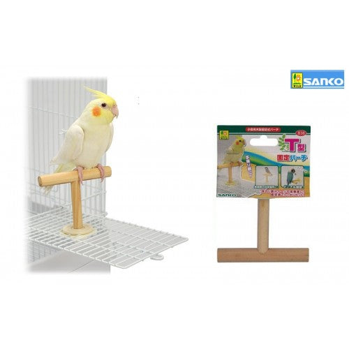 Wild Sanko Bird Toy & Accessories B38 - T-Shape Perch