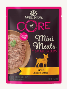 Wellness Core Small Breed Mini Meals Wet Dog Food 3oz (85g)