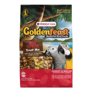 Versele-Laga GoldenFeast Bean Supreme Treat Mix Parrot & Macaw 3lb