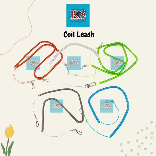 Elastic Coil Leash For Parrot Bird Outdoor Use Prevent Flying Off (KSPH0012/KSPH0013/KSPH0014))