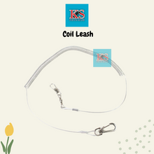 Load image into Gallery viewer, Elastic Coil Leash For Parrot Bird Outdoor Use Prevent Flying Off (KSPH0012/KSPH0013/KSPH0014))