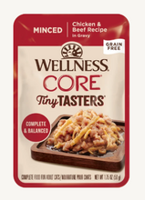 Load image into Gallery viewer, Wellness Core Tiny Taster Cat Wet Food Pouch 1.75oz (50g)