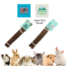 Load image into Gallery viewer, Oxbow Enriched Life Apple Stick Bundle Small Animals Chew Toys