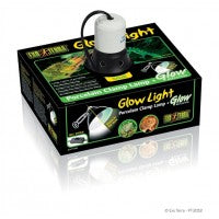 Exo Terra Glow Light / Porcelain Clamp Lamp + Glow Reflector S PT2052