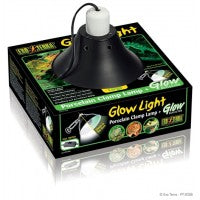Load image into Gallery viewer, Exo Terra Glow Light / Porcelain Clamp Lamp + Glow Reflector L PT2056
