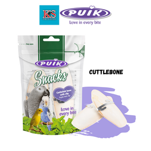 Puik Snacks Cuttlefish bone with clip 2 pcs / 30g Bird Feed