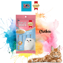 Load image into Gallery viewer, SmartHeart Cat Lick Assorted Flavor - Chicken/Salmon/Tuna/Squid 15g x 4