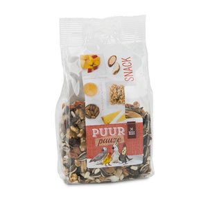 Witte Molen Puur Pauze Snack Mix Nuts & Fruit 200g Parrot Bird Feed