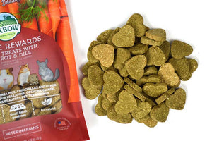 Oxbow Simple Rewards Baked Treats with Carrot & Dill For Small Animals Feed