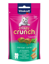 Load image into Gallery viewer, Vitakraft Cat Crispy Crunch Dental Care Treats 60g