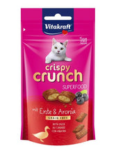 Load image into Gallery viewer, Vitakraft Cat Crispy Crunch Duck &amp; Aronia Treats 60g