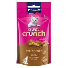 Load image into Gallery viewer, Vitakraft Cat Crispy Crunch Anti Hairball Treats 60g