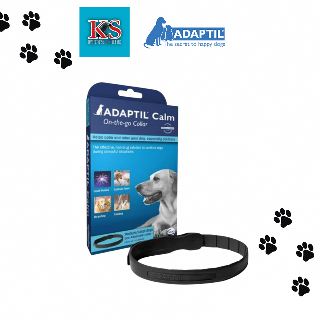 ADAPTIL On-The-Go Collar for Dogs Puppy Small Dog / Medium Large Dog