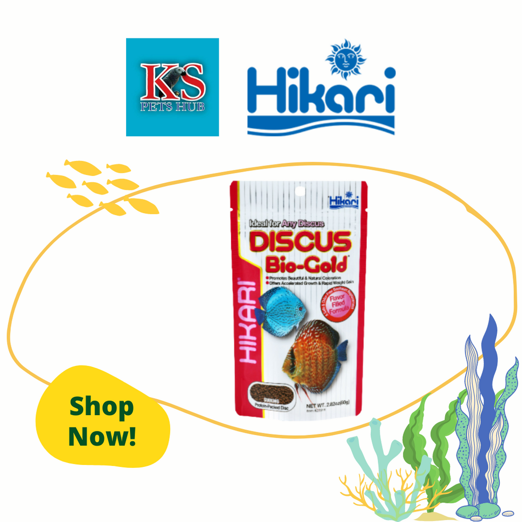 Hikari Tropical Discus Bio-Gold 80g Fish Food