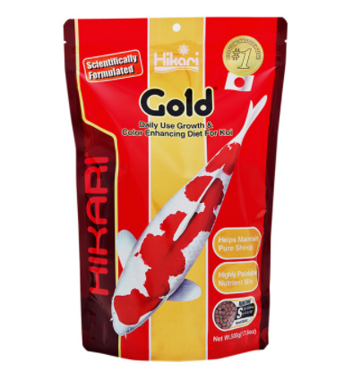 Hikari Gold Color Enhancing Diet For Koi 500g