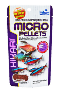 Hikari Tropical Micro Pellet Fish Feed Food 22g