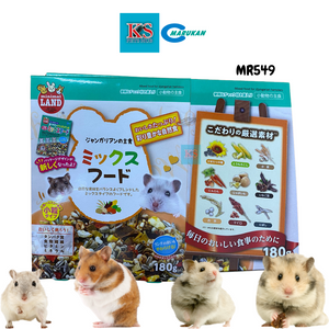 Marukan Dwarf Hamster Mix Food 180g (MR549)
