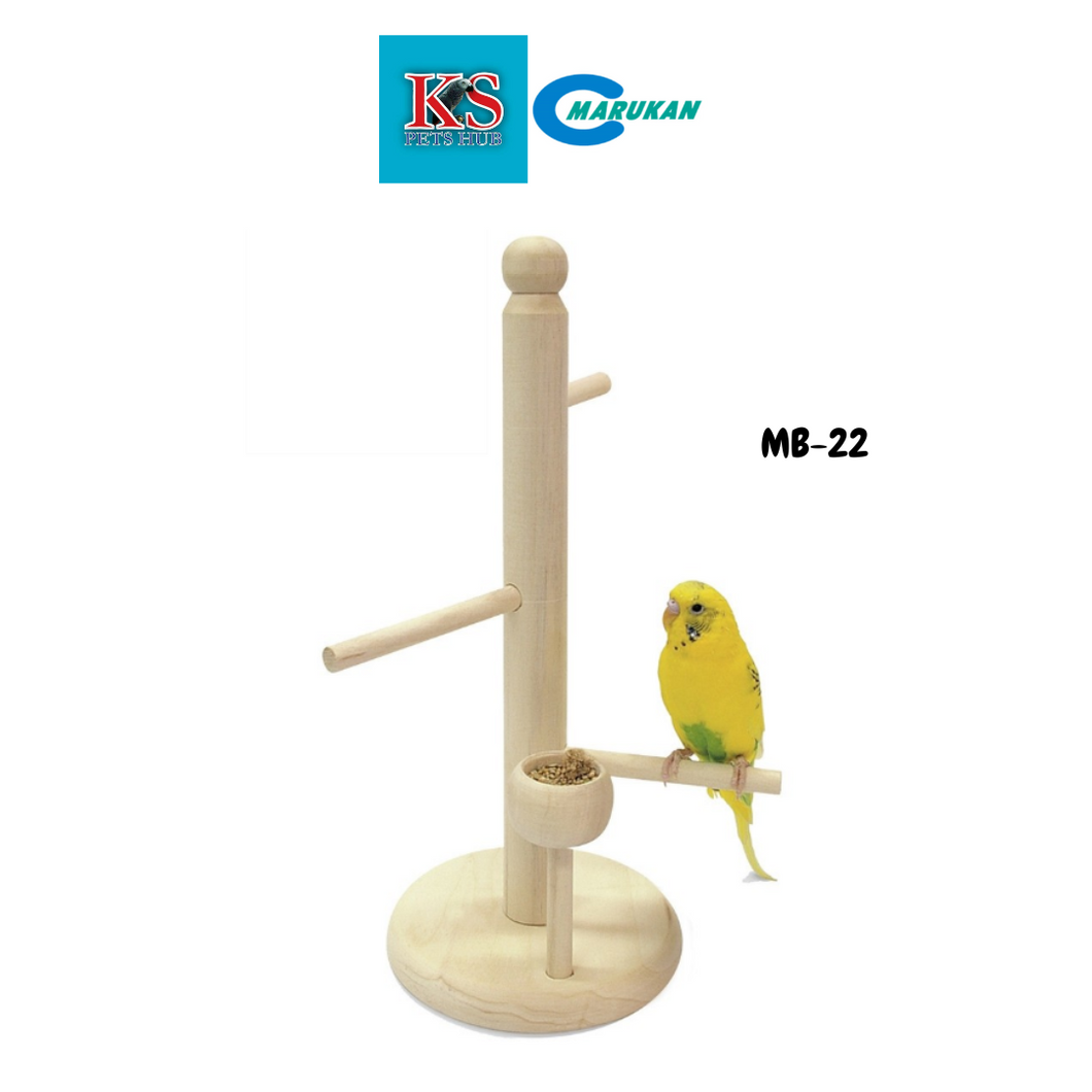 Marukan 3 Perch Tower for Birds (MB22)