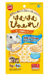 Marukan Cheese/Strawberry/Yogurt Flavored with Chicken Puree for Hamsters 30g (5g x 6) (MR845/MR846/MR847)