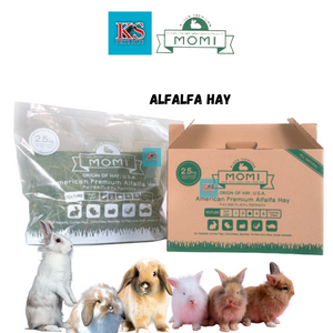 Momi Alfalfa Hay 1kg/2.5kg Small Animal Feed