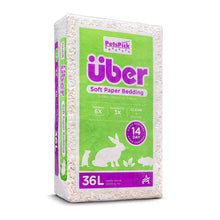 Load image into Gallery viewer, PETSPICK Uber Paper bedding White 36L / 56L for Small Animals