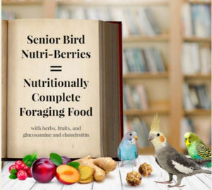 Lafeber Senior Bird Nutri-Berries for Parakeet & Cockatiel 10oz Parrot Bird Food Diet