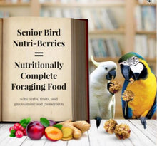 Load image into Gallery viewer, Lafeber Senior Bird Nutri-Berries for Macaw &amp; Cockatoo Parrot 10oz Parrot Bird Food Diet
