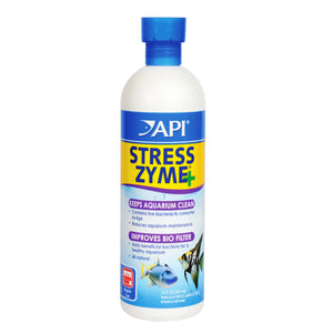API Stress Zyme 118ml / 237ml / 473ml Fish Water Treatment Solutions