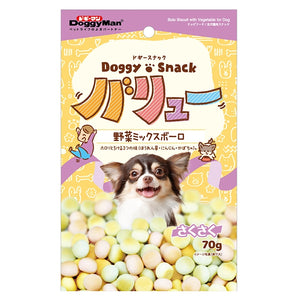 Doggyman 81978 Vegetable Mix Bolo 70g Dog Treats