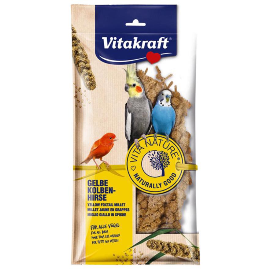 Vitakraft Bird Parakeet Millet Sprays 80g Bird Feed Treats