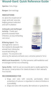 Virbac WoundGard Antiseptic Spray 50ml For Cats Dogs